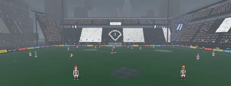 Lluvia: El balón corre más y el charco se queda